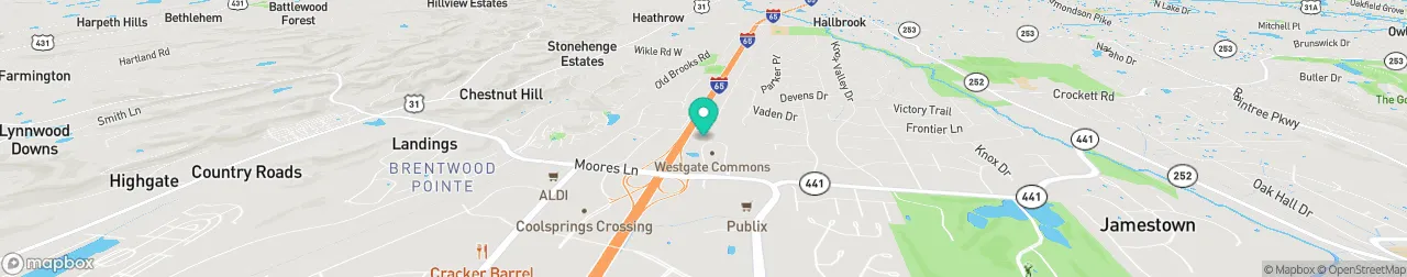 ev charging station on the map