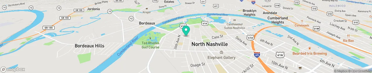 borne de recharge sur la carte