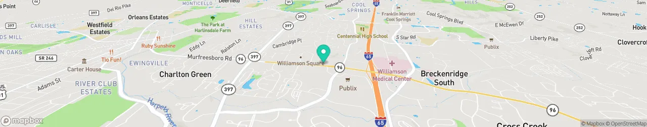 borne de recharge sur la carte