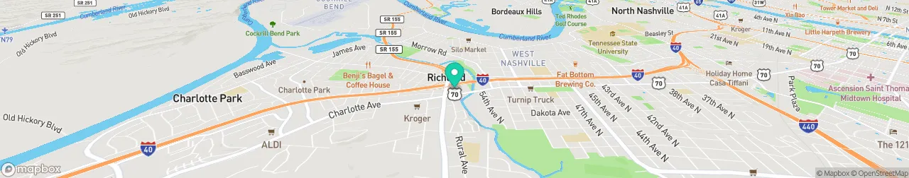 ev charging station on the map