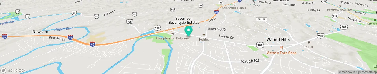 borne de recharge sur la carte