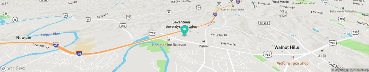 ev charging station on the map