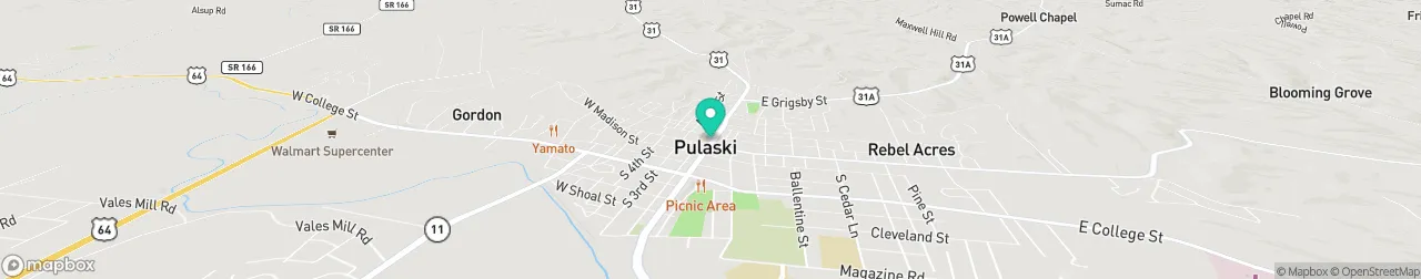 ev charging station on the map