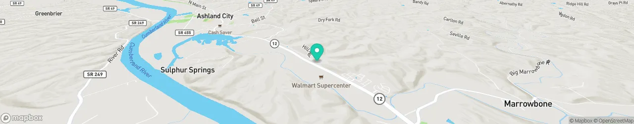 borne de recharge sur la carte