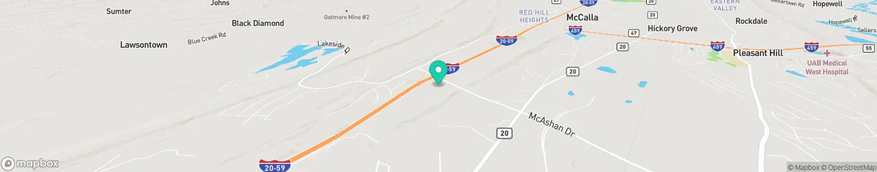 ev charging station on the map