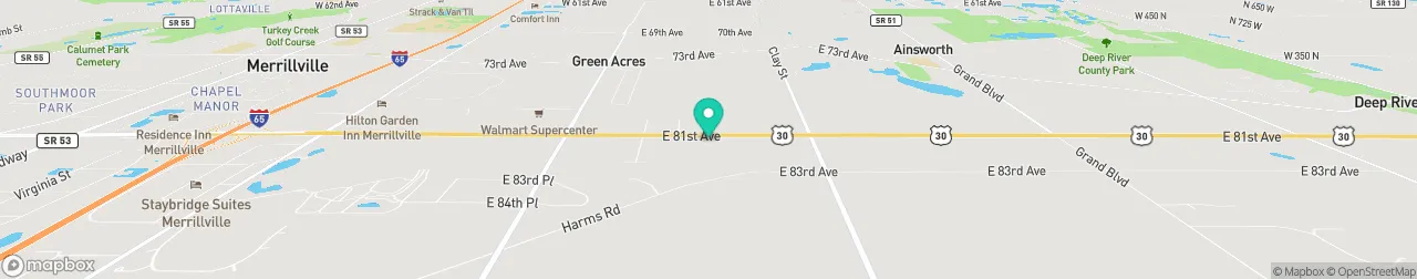 ev charging station on the map