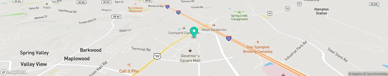 ev charging station on the map