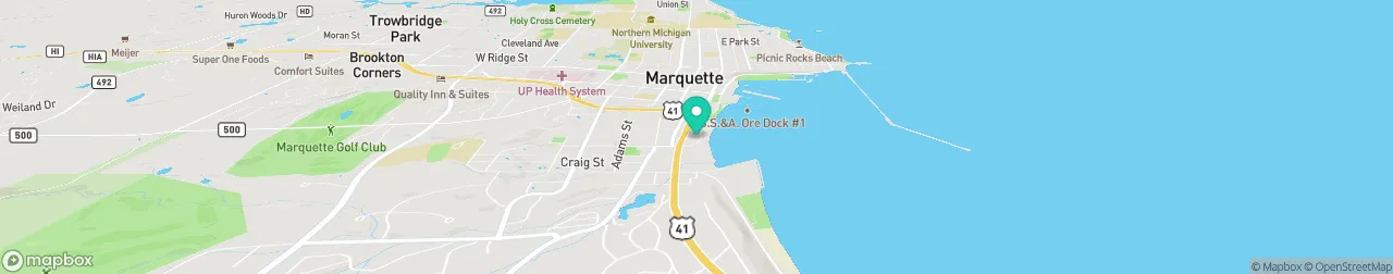 borne de recharge sur la carte