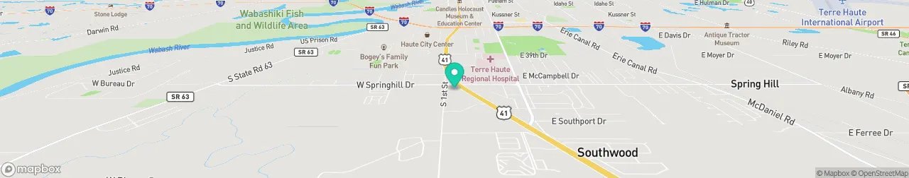 borne de recharge sur la carte