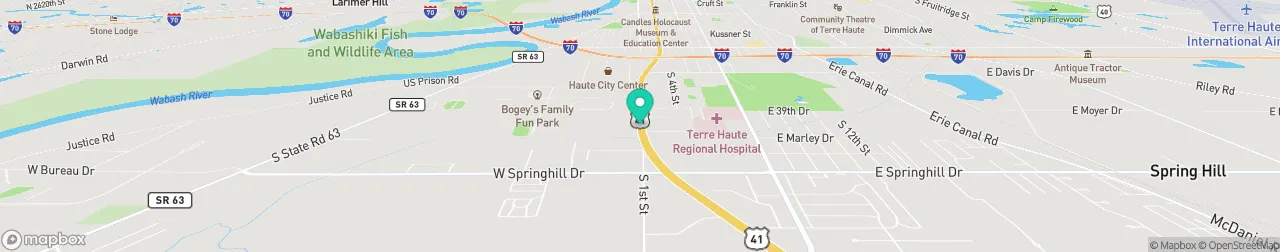 borne de recharge sur la carte