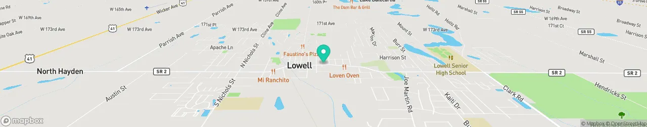 borne de recharge sur la carte