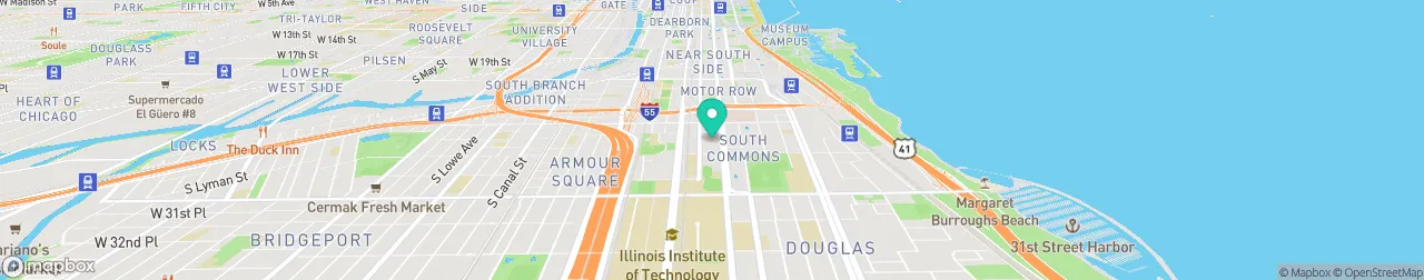 borne de recharge sur la carte