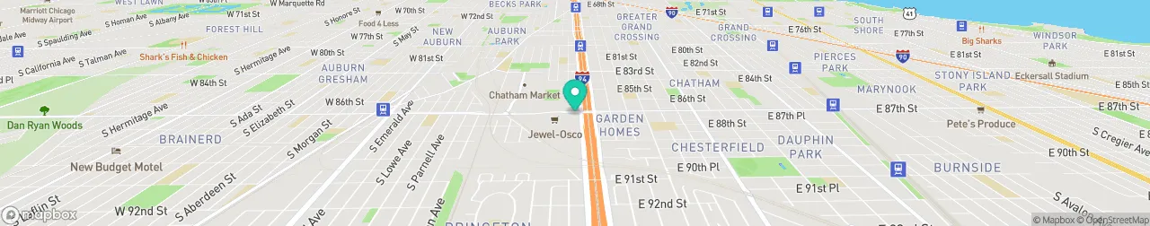 ev charging station on the map