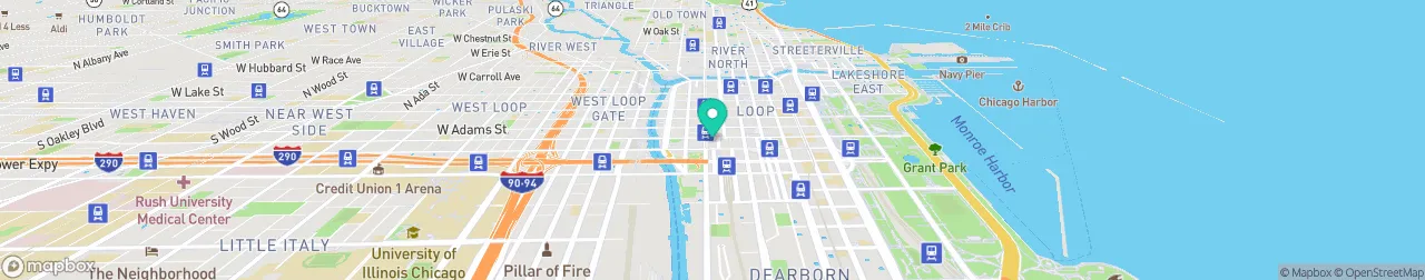 borne de recharge sur la carte