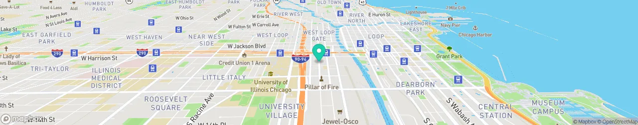 borne de recharge sur la carte