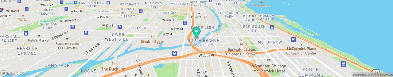 borne de recharge sur la carte