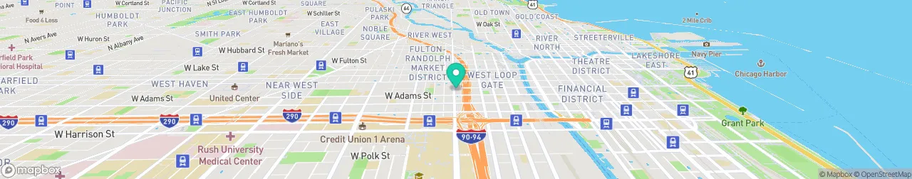 borne de recharge sur la carte