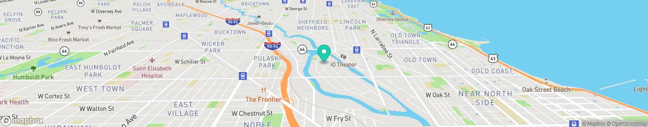 borne de recharge sur la carte