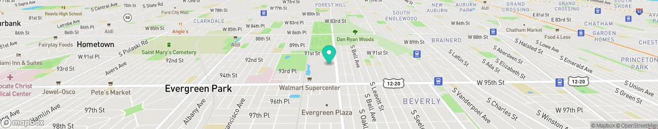 ev charging station on the map