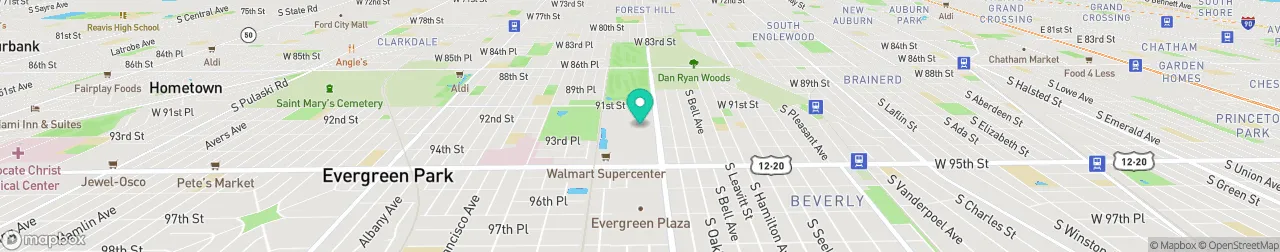 ev charging station on the map