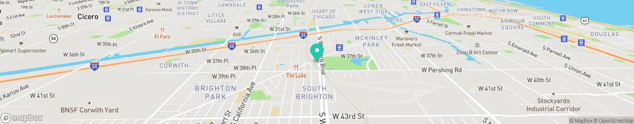 borne de recharge sur la carte