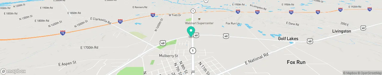 ev charging station on the map