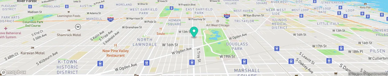 borne de recharge sur la carte