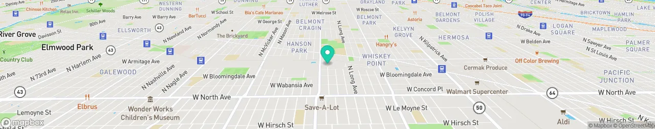 borne de recharge sur la carte