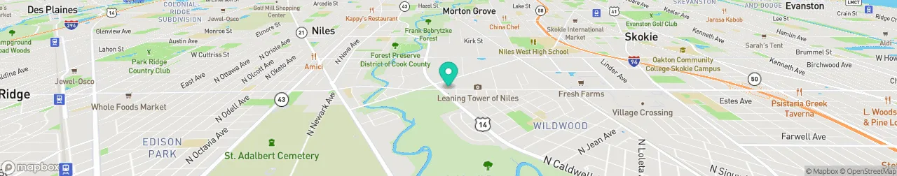 borne de recharge sur la carte