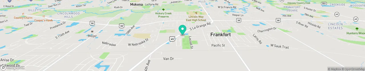 ev charging station on the map