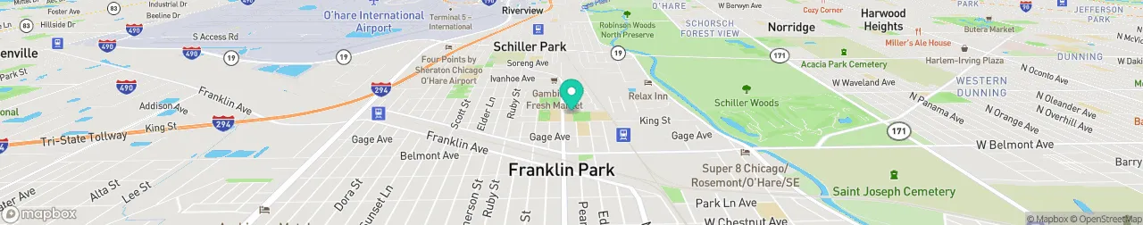 ev charging station on the map