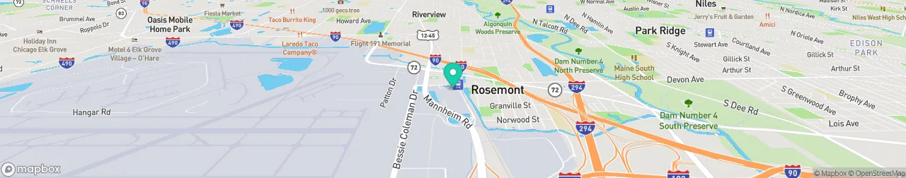 borne de recharge sur la carte