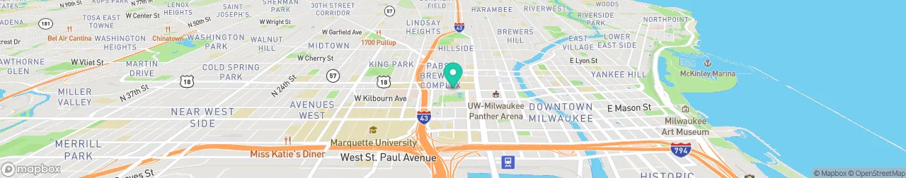 ev charging station on the map