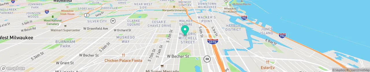 borne de recharge sur la carte