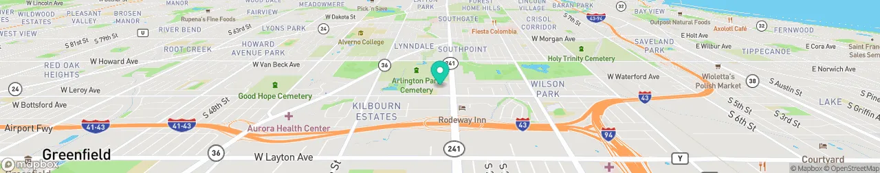 borne de recharge sur la carte