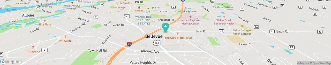 borne de recharge sur la carte