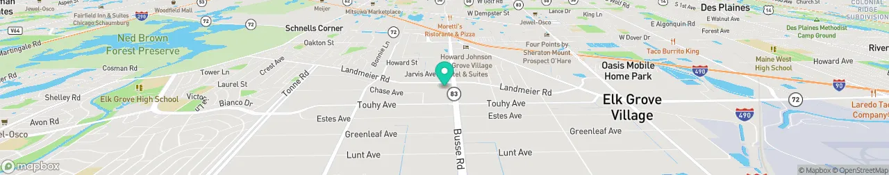 borne de recharge sur la carte