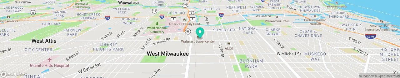 borne de recharge sur la carte