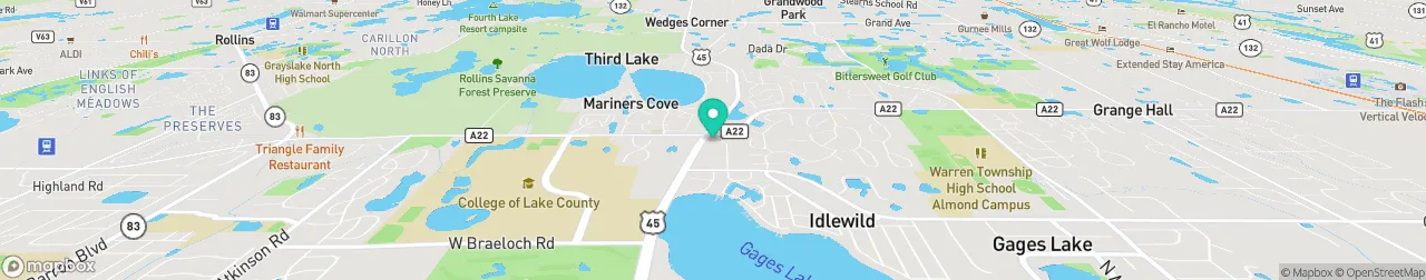 borne de recharge sur la carte