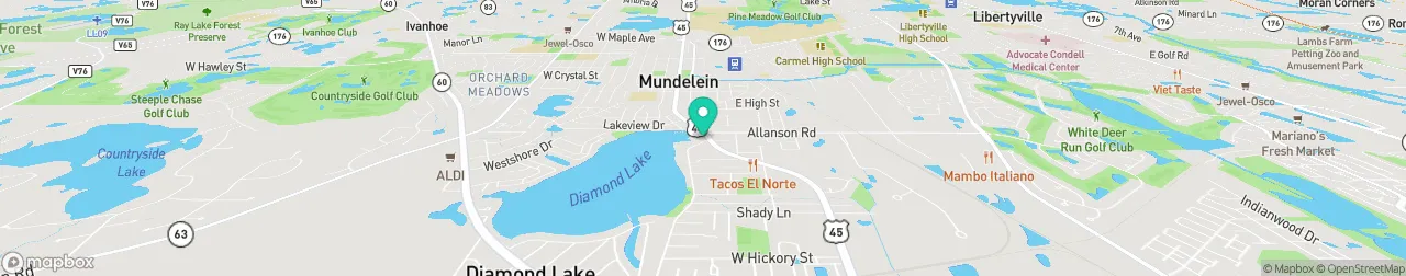 borne de recharge sur la carte