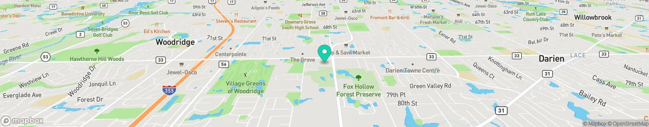 borne de recharge sur la carte