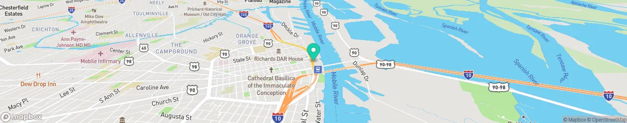 borne de recharge sur la carte