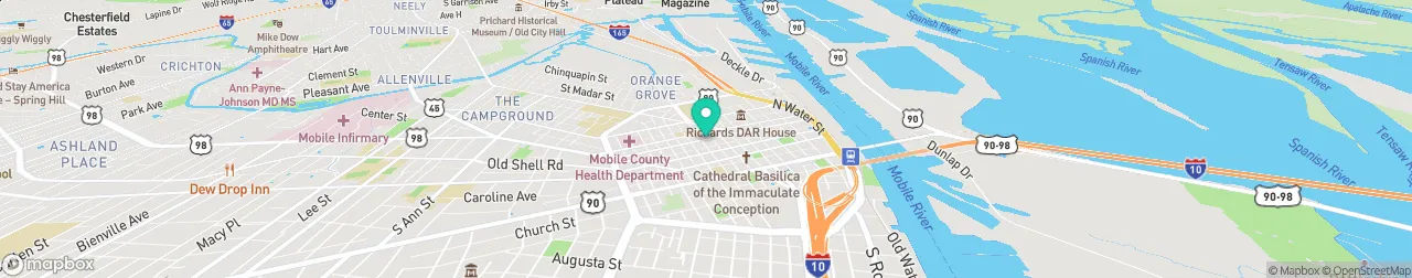 borne de recharge sur la carte