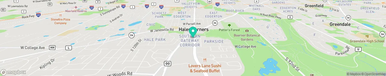 borne de recharge sur la carte