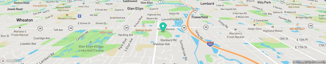 ev charging station on the map