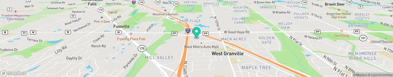 ev charging station on the map