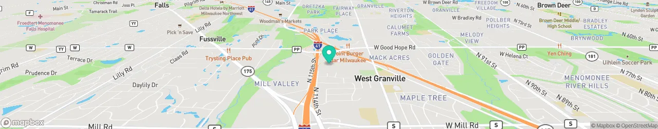 borne de recharge sur la carte