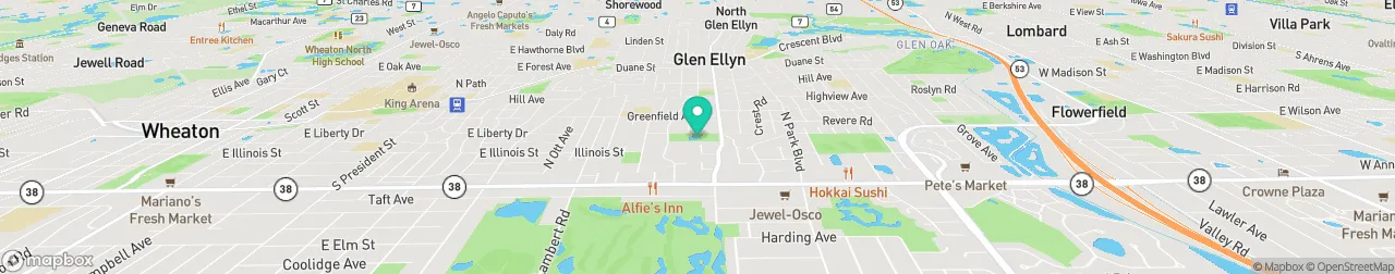 borne de recharge sur la carte