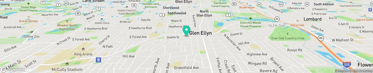 ev charging station on the map