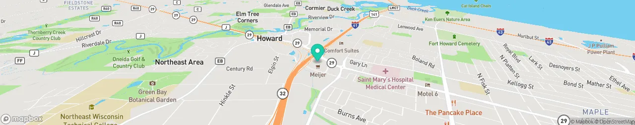 borne de recharge sur la carte